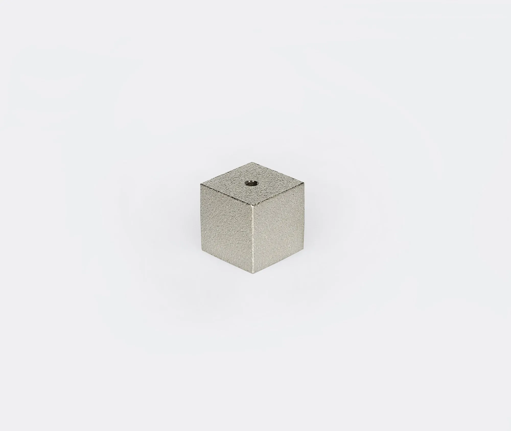 Cube Incense Holder - Silver