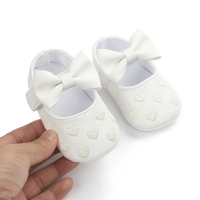 Cute Bowknot Toddler Walking Shoes
