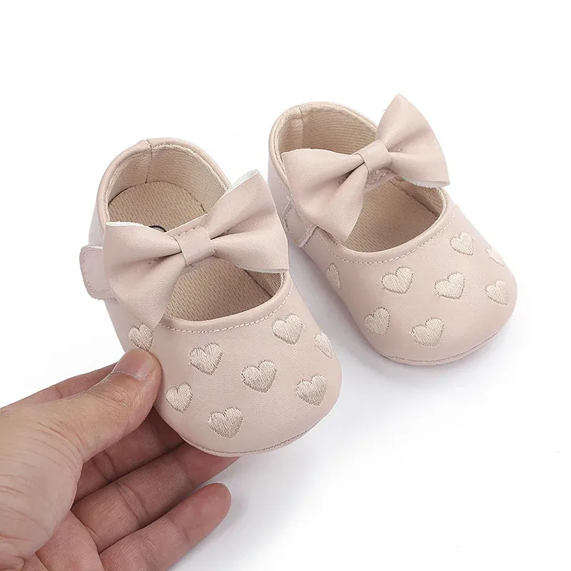 Cute Bowknot Toddler Walking Shoes