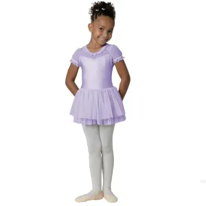 Danshuz 22201C Zip Back Ballet Dress Lavender - Girls