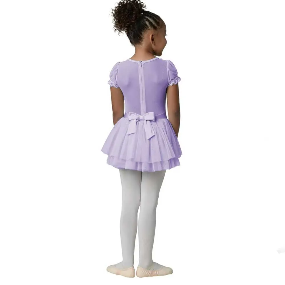 Danshuz 22201C Zip Back Ballet Dress Lavender - Girls