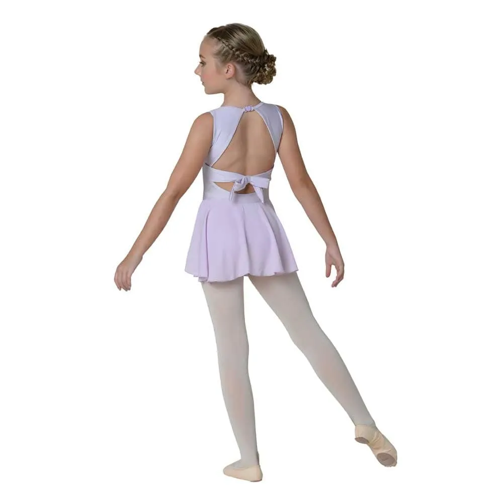 Danshuz 22205C Bow Back Tank Ballet Dress - Girls