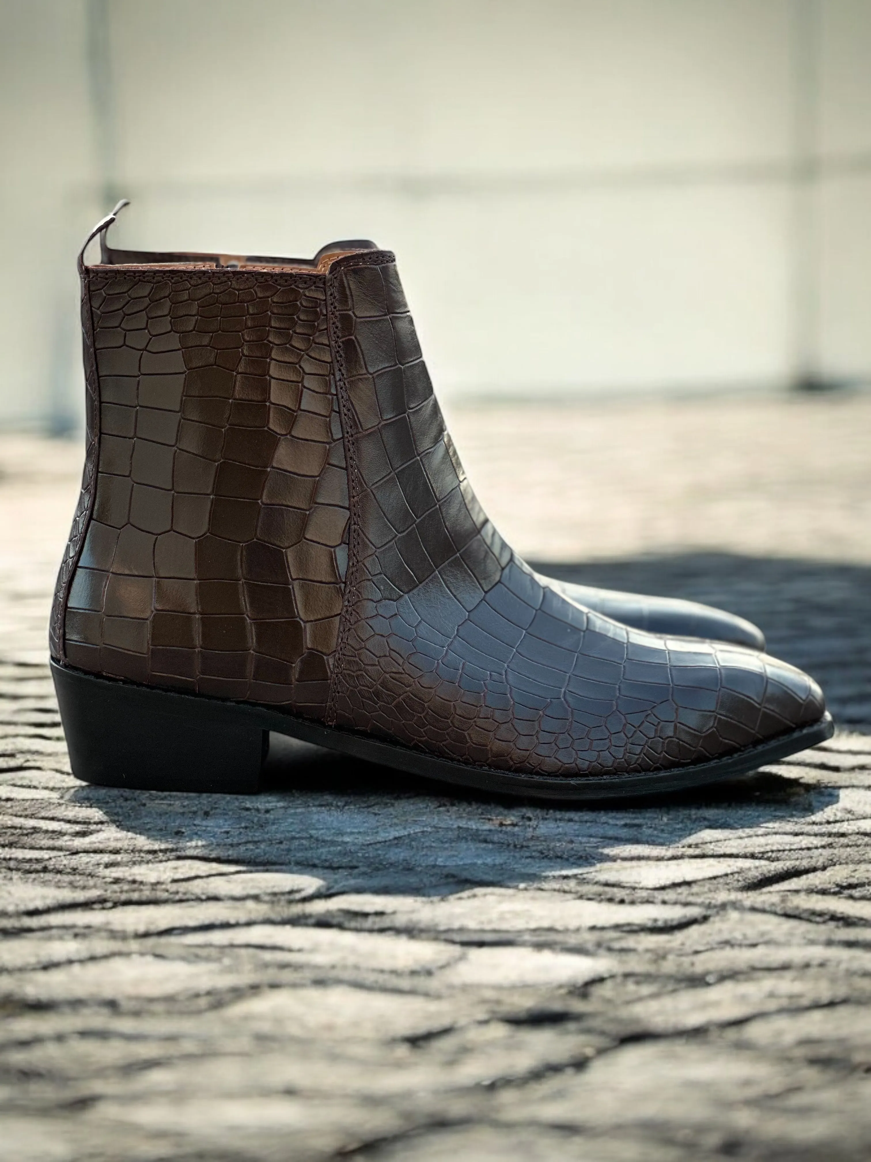 Dark Oak Legacy Chelsea Boots