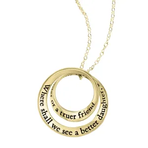 Daughter Sister Friend 14K Gold