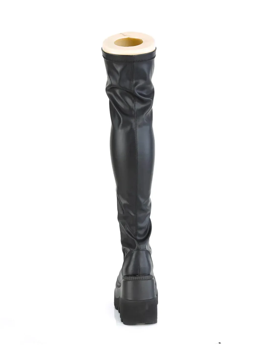 DEMONIA SHAKER-374 - BLACK VEGAN LEATHER ✰ PRE ORDER ✰