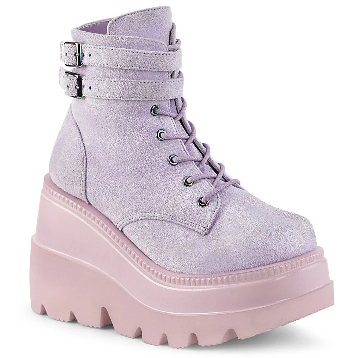 Demonia Shaker 52 Lavender Suede