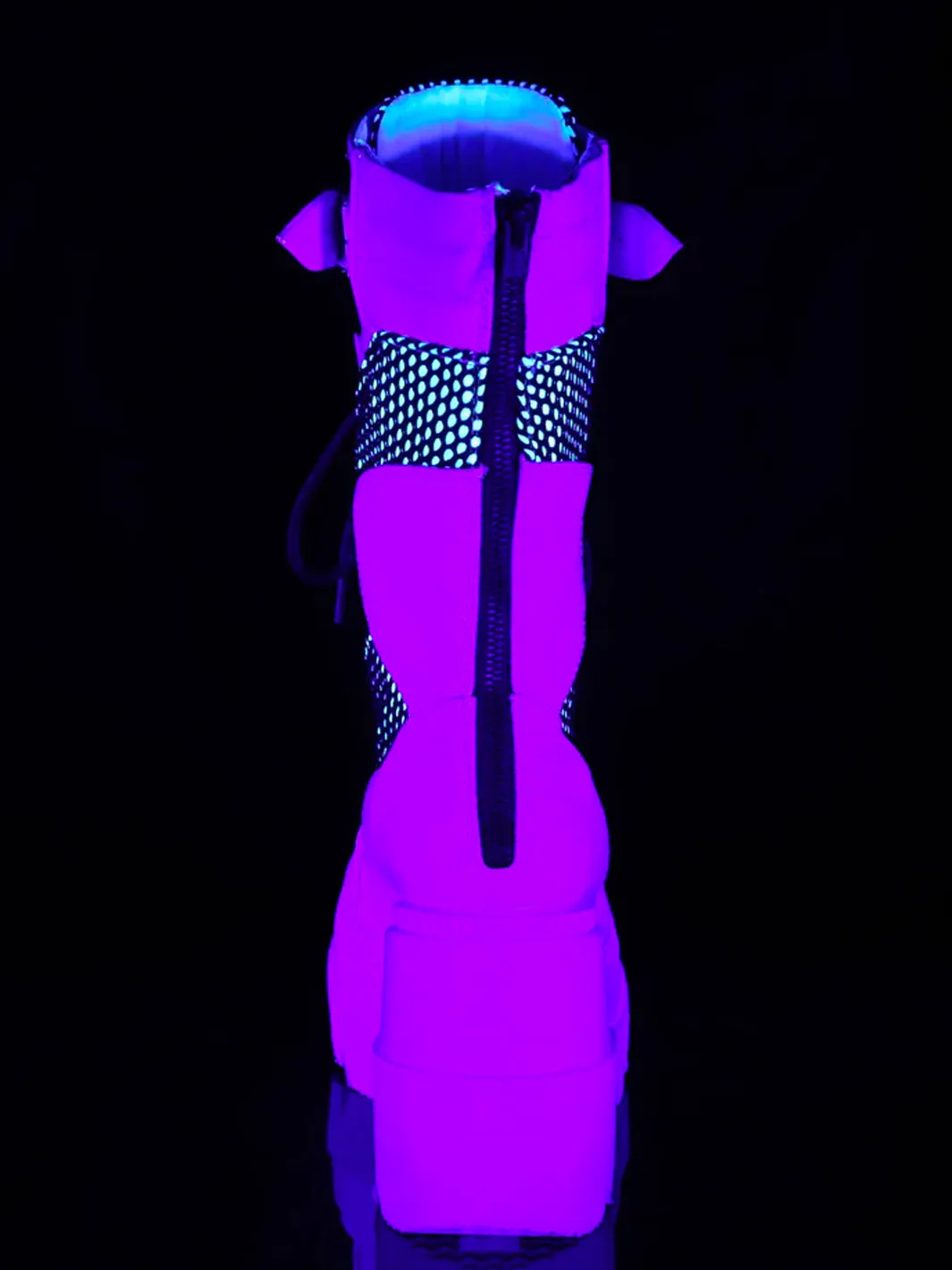 DEMONIA SHAKER-70 - WHITE VEGAN LEATHER ✰ PRE ORDER ✰