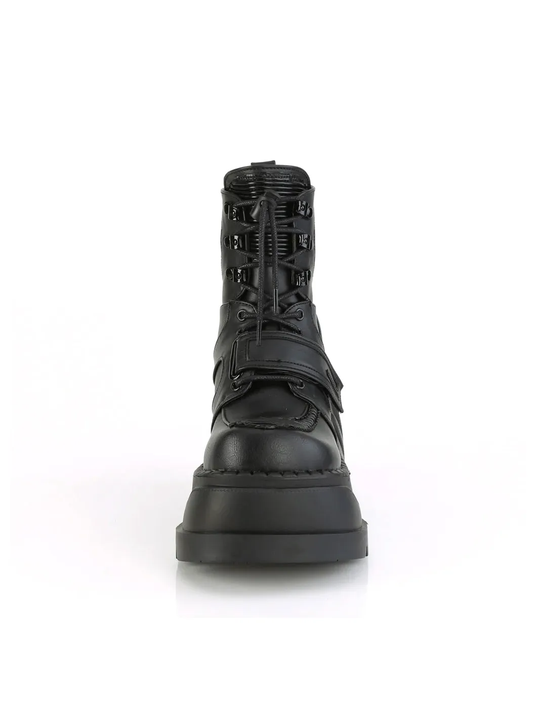 DEMONIA STOMP-13 - BLACK VEGAN LEATHER ✰ PRE ORDER ✰
