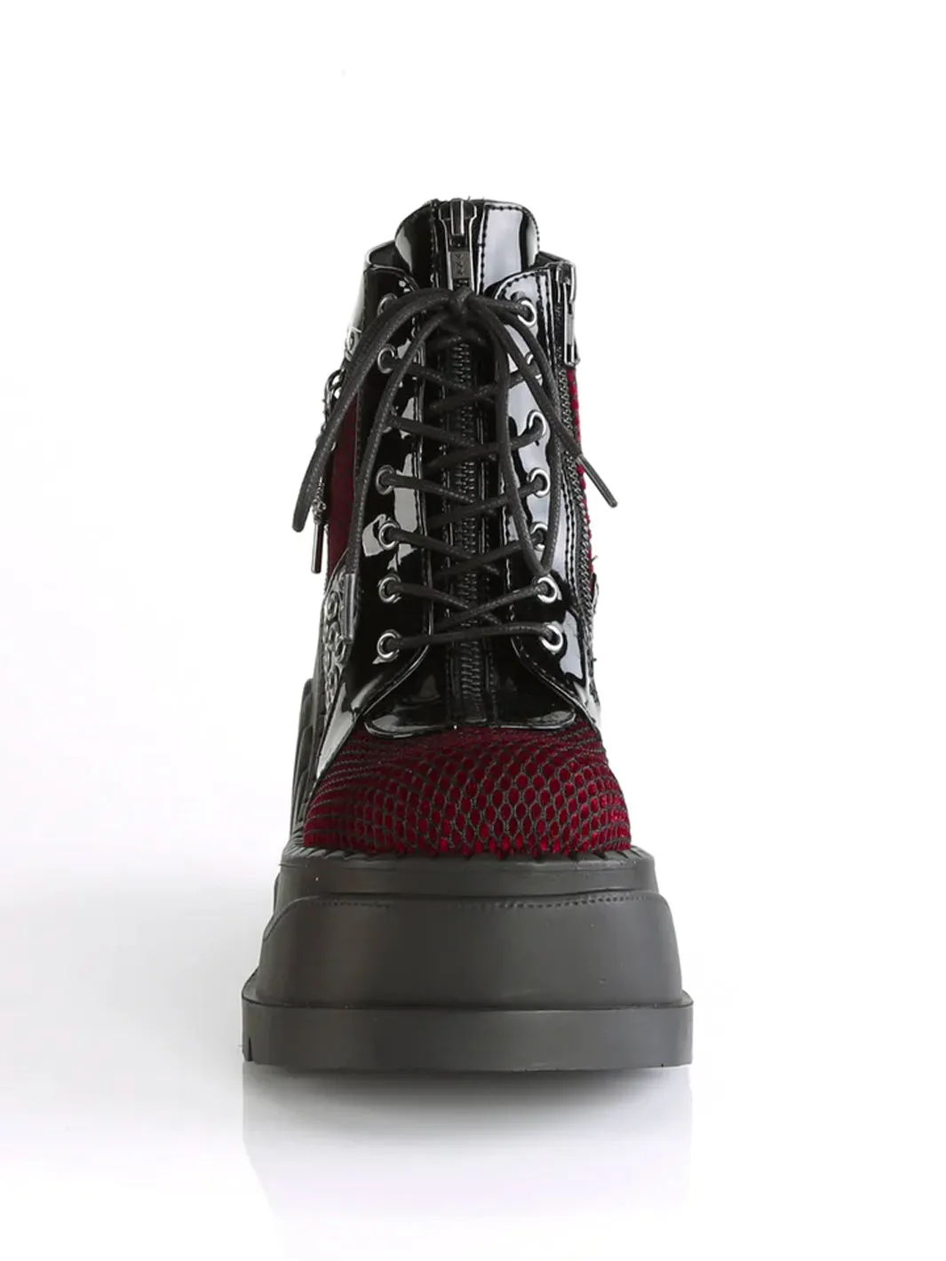 DEMONIA STOMP-18 - BLACK & BURGUNDY  ✰ PRE ORDER ✰