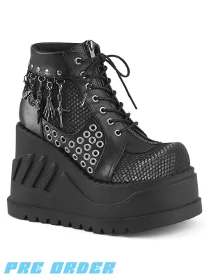 DEMONIA STOMP-18 - BLACK & GREY  ✰ PRE ORDER ✰