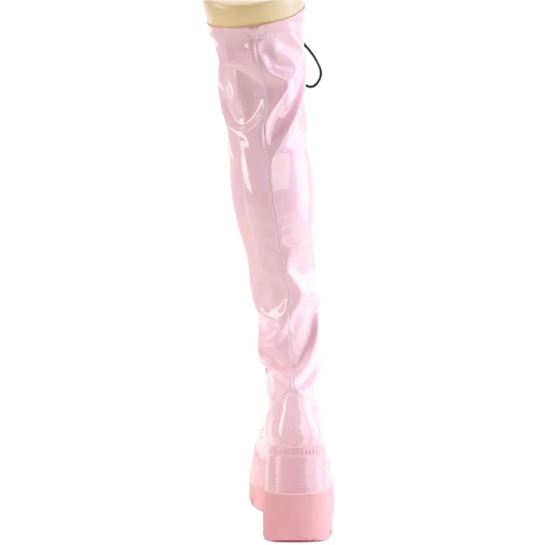 DemoniaCult SHAKER 374 Pink Boots