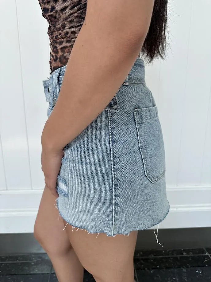 Denim Days Mini Skirt