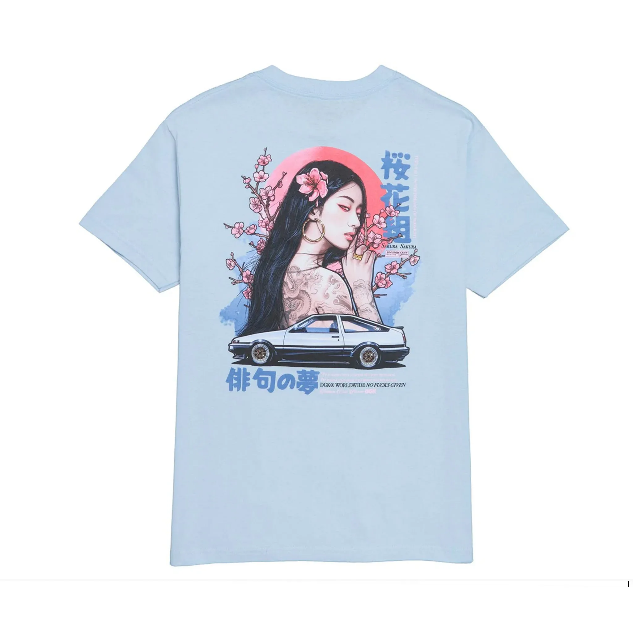 DGK Risen Tee Powder Blue
