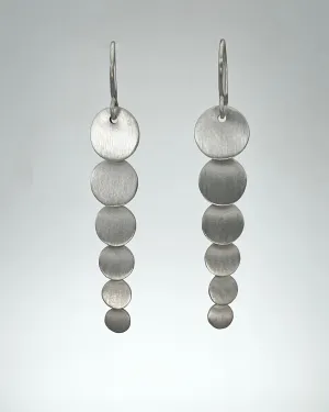 Disc Cascade Earrings