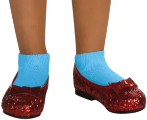 Dorothy Sequin Shoes Toddler Child Girls Costume Accessories