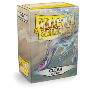 Dragon Shield Classic Clear - 100 Standard Size Sleeves