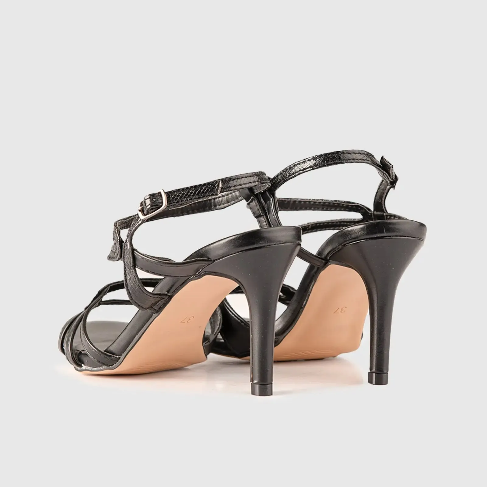 Dress Evening Sandal 01607 Black