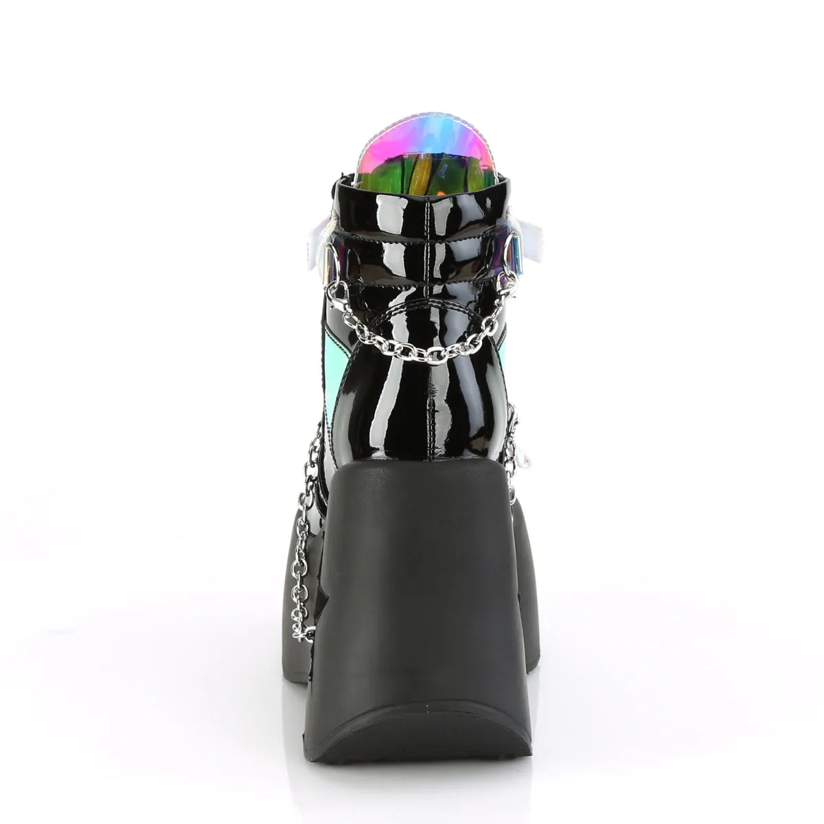 DYNAMITE-101  Black Patent-Magic Mirror TPU