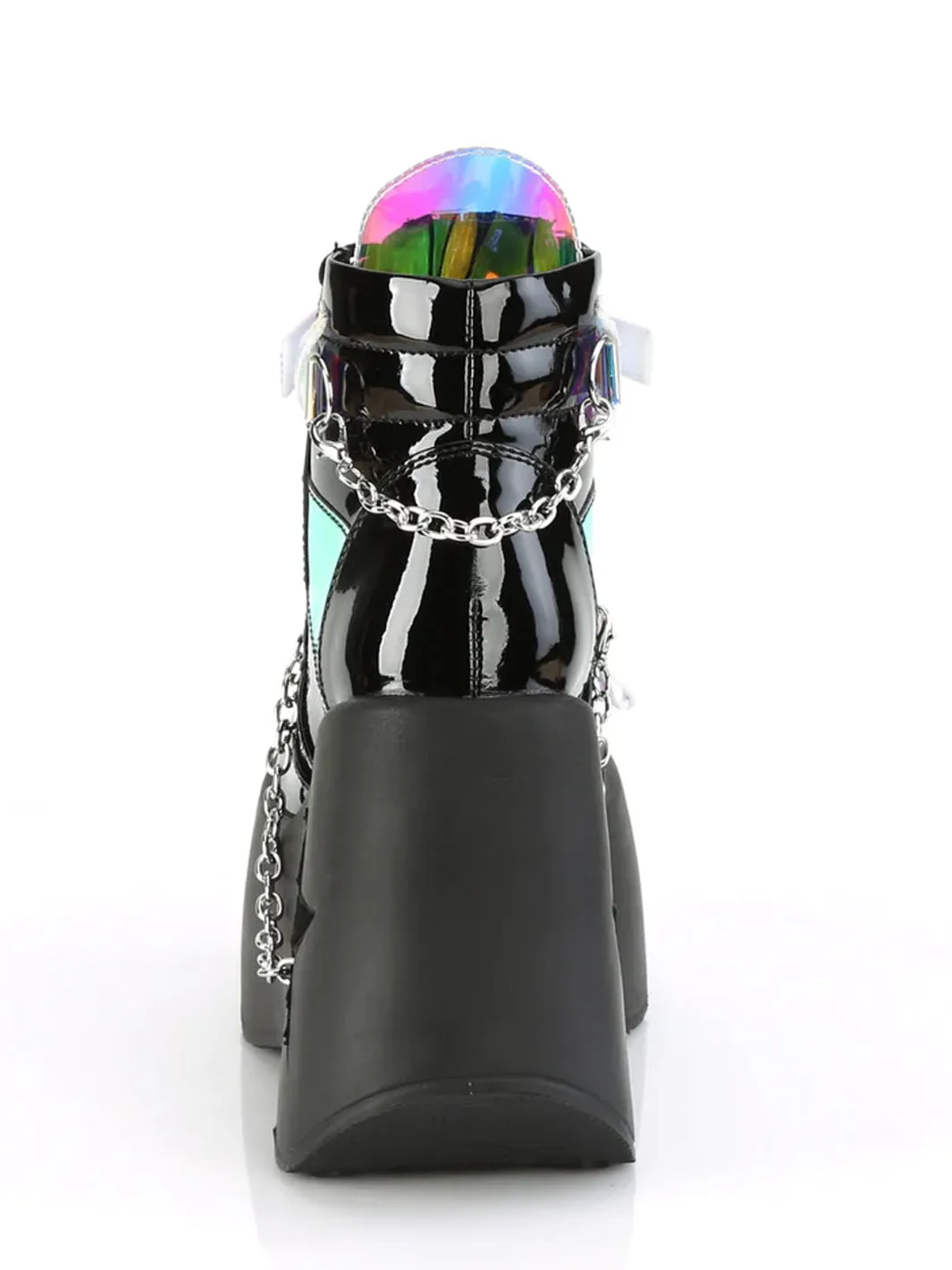 DYNAMITE-101 - BLACK PATENT MIRROR - US SIZE 11