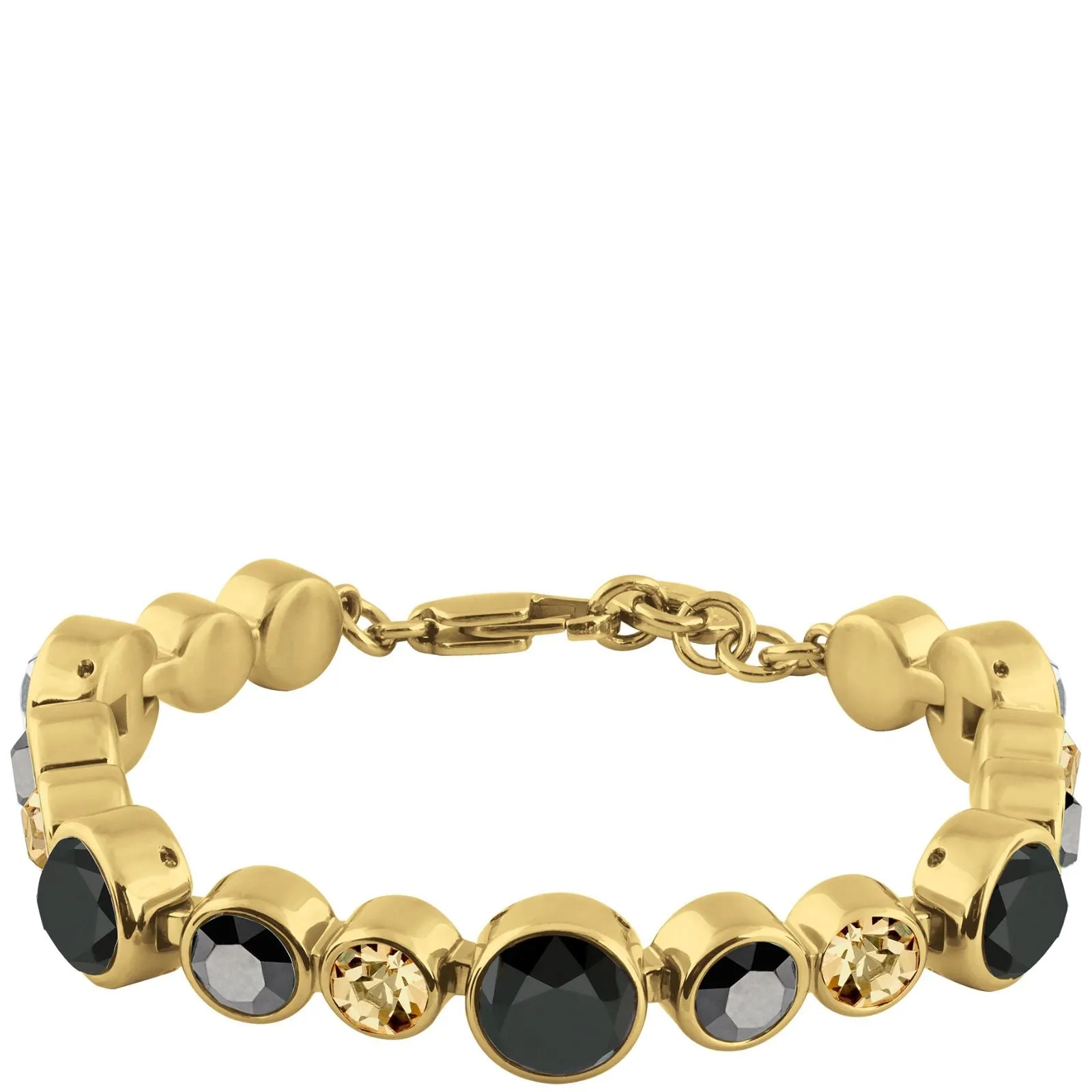 Dyrberg Kern Calice Gold Bracelet - Black/Golden