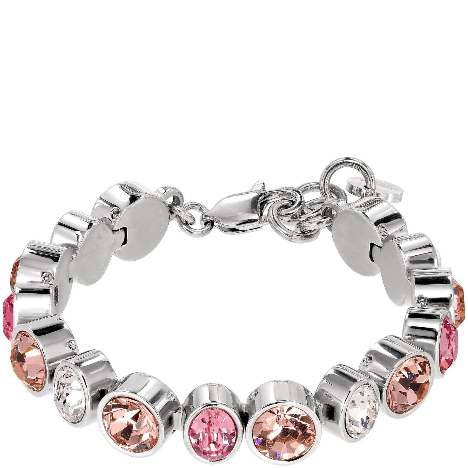 Dyrberg Kern Elaine Silver Bracelet - Light Rose