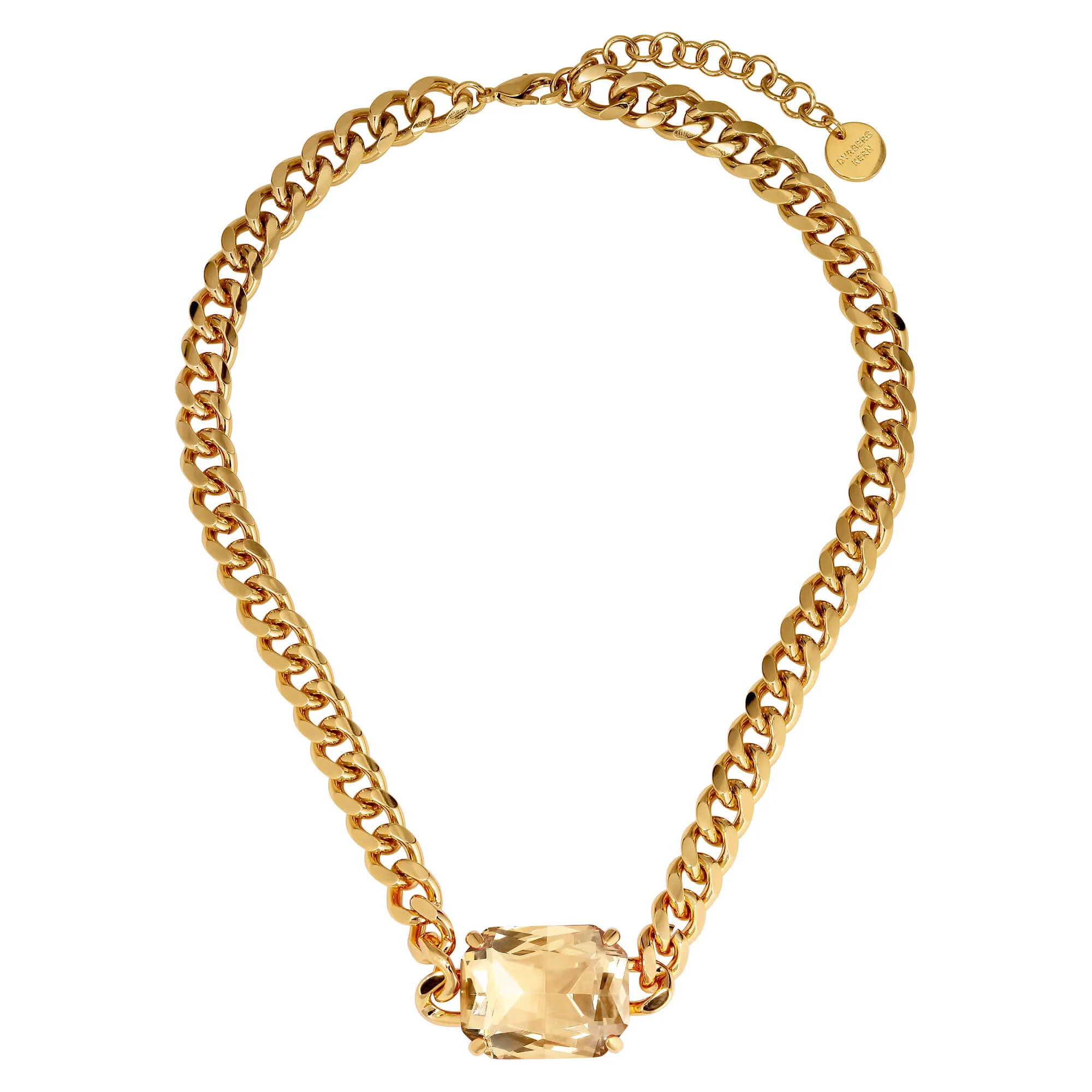 Dyrberg Kern Tagona Gold Necklace - Golden