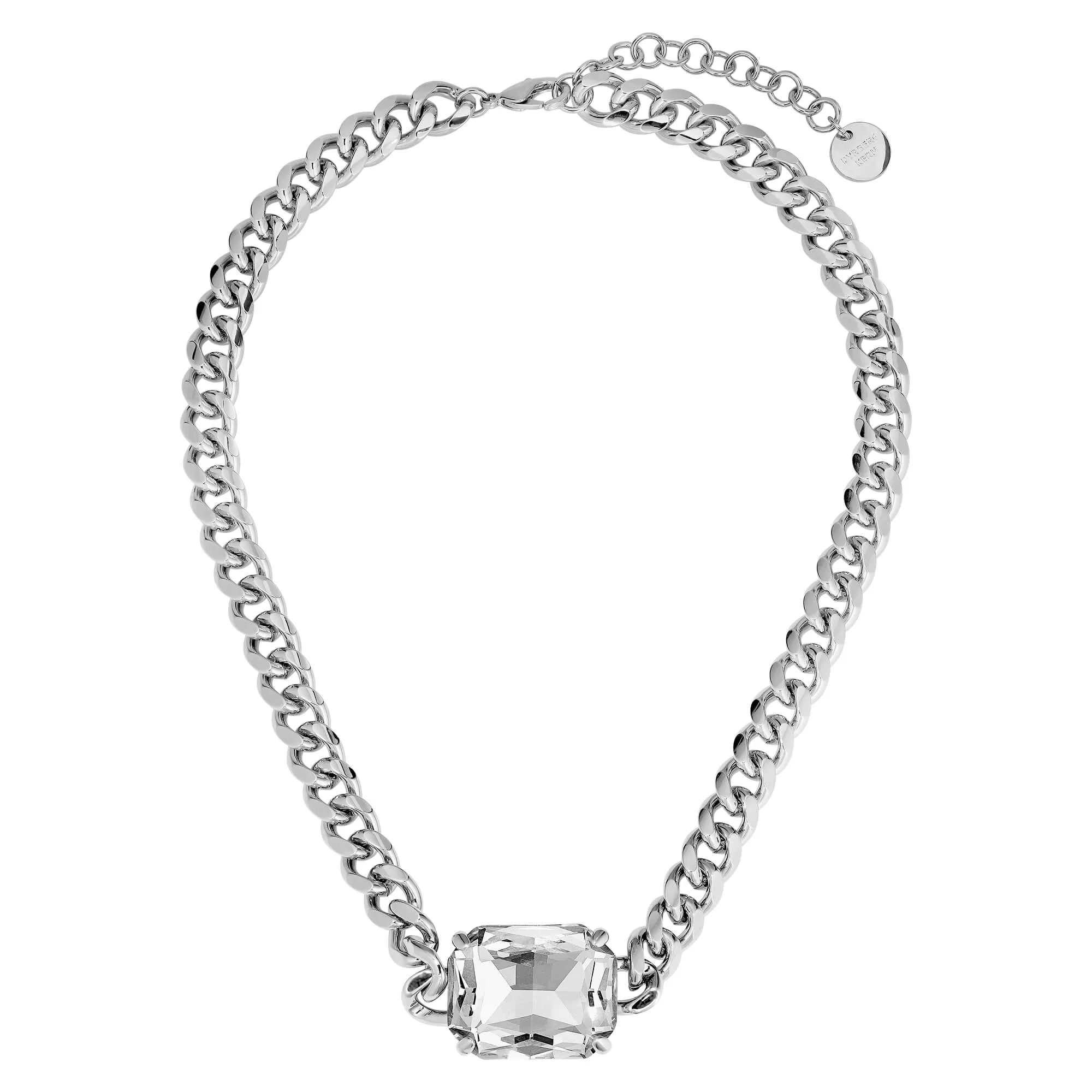 Dyrberg Kern Tagona Silver Necklace