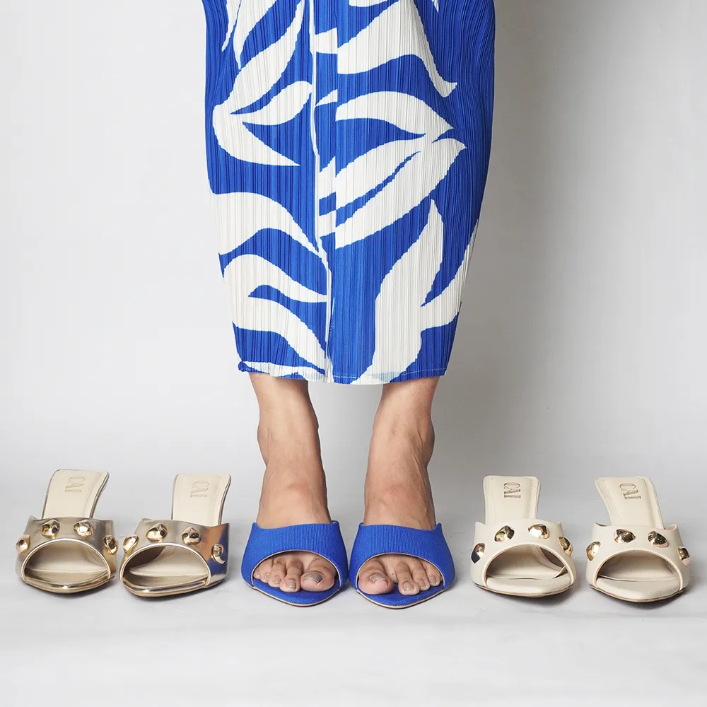 Electric Blue Heels