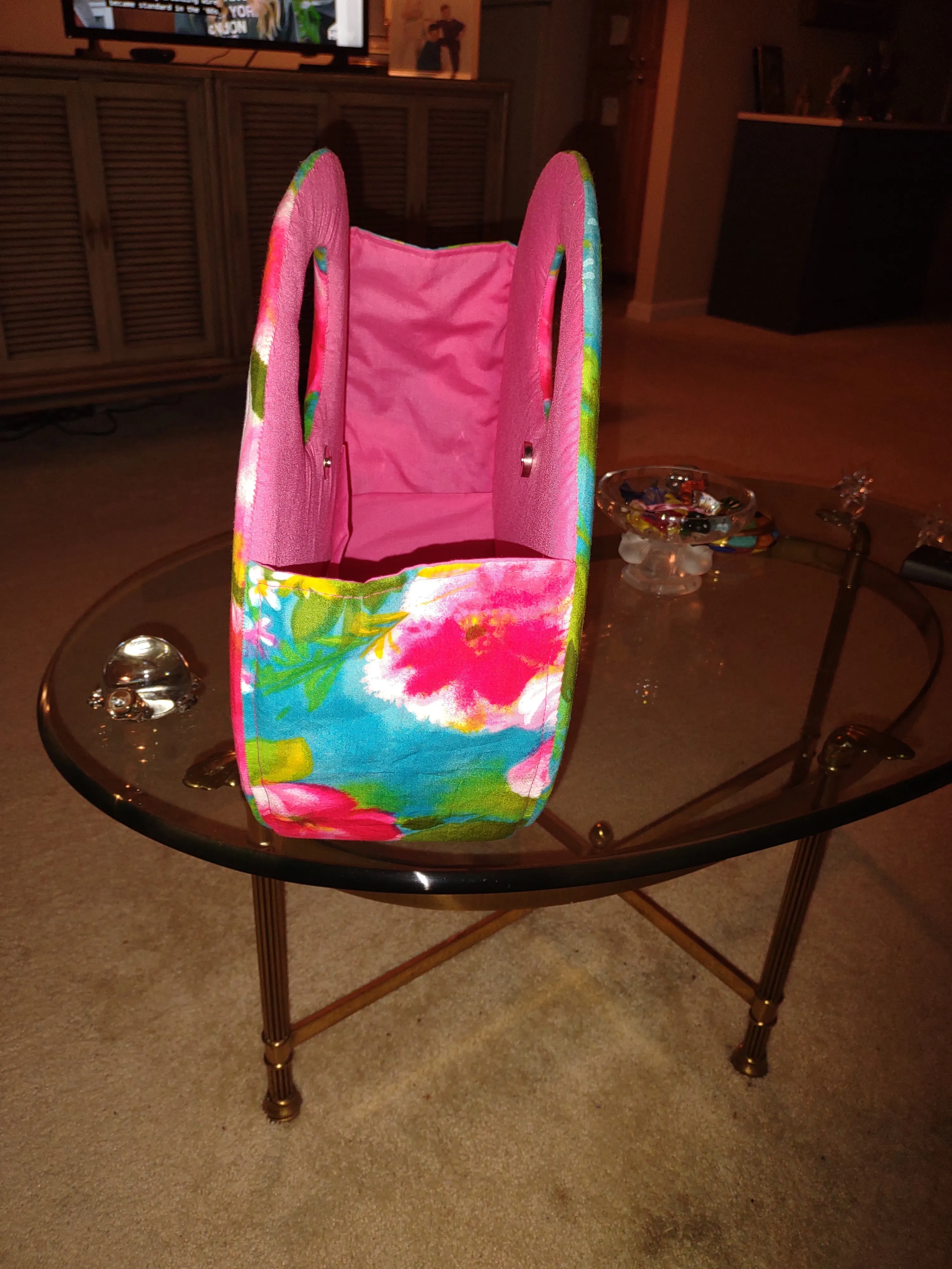 Elegant and Chic Bag Set Assemble Caribbean style. Complete set. Purse handmade in Haïti.
