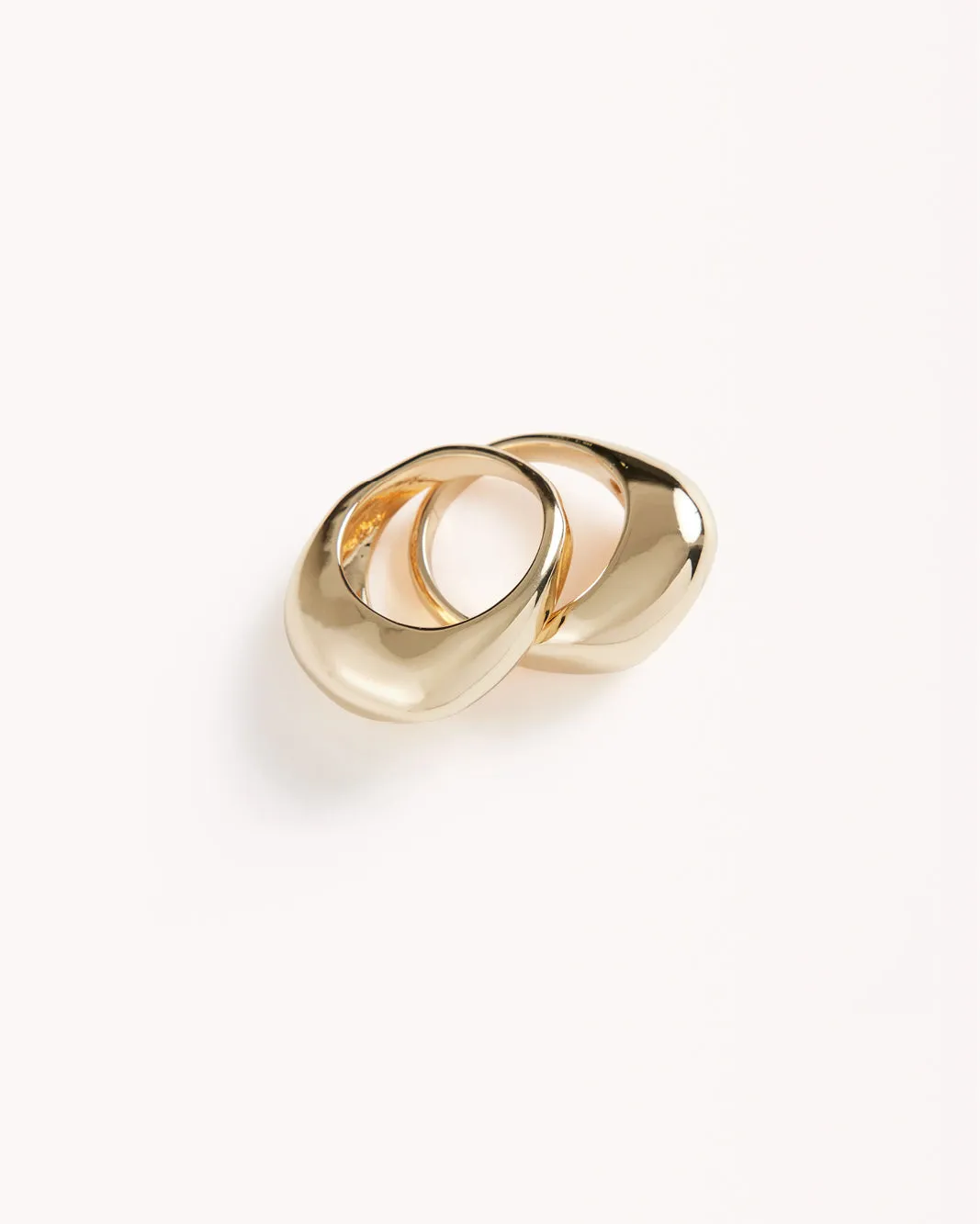 ELIANA RING 2 PACK  - GOLD