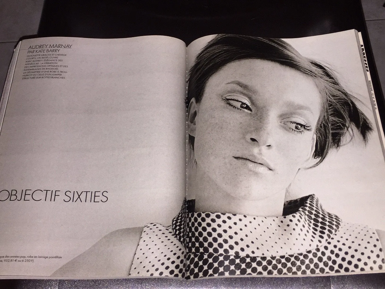 ELLE Magazine France September 2001 AUDREY MARNAY Olympia Le Tan JANE BIRKIN Anna Mouglalis