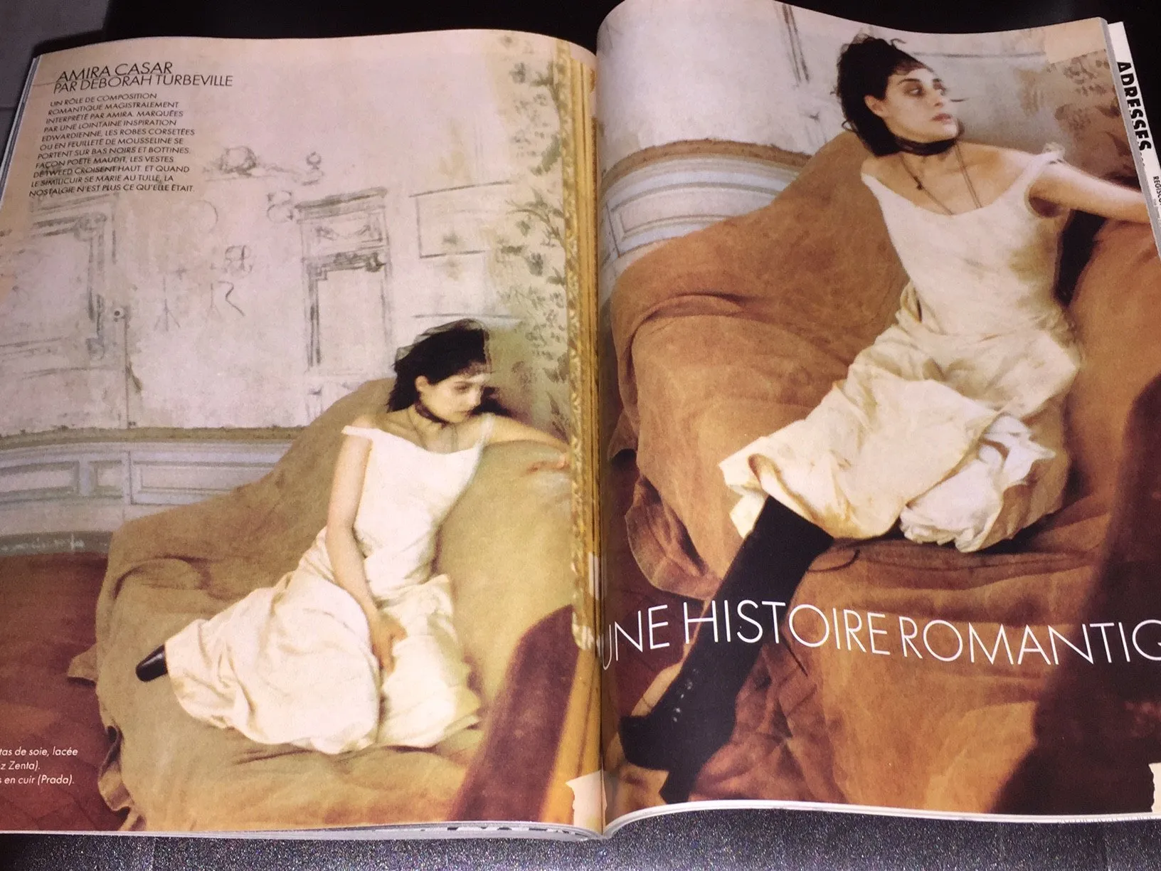ELLE Magazine France September 2001 AUDREY MARNAY Olympia Le Tan JANE BIRKIN Anna Mouglalis