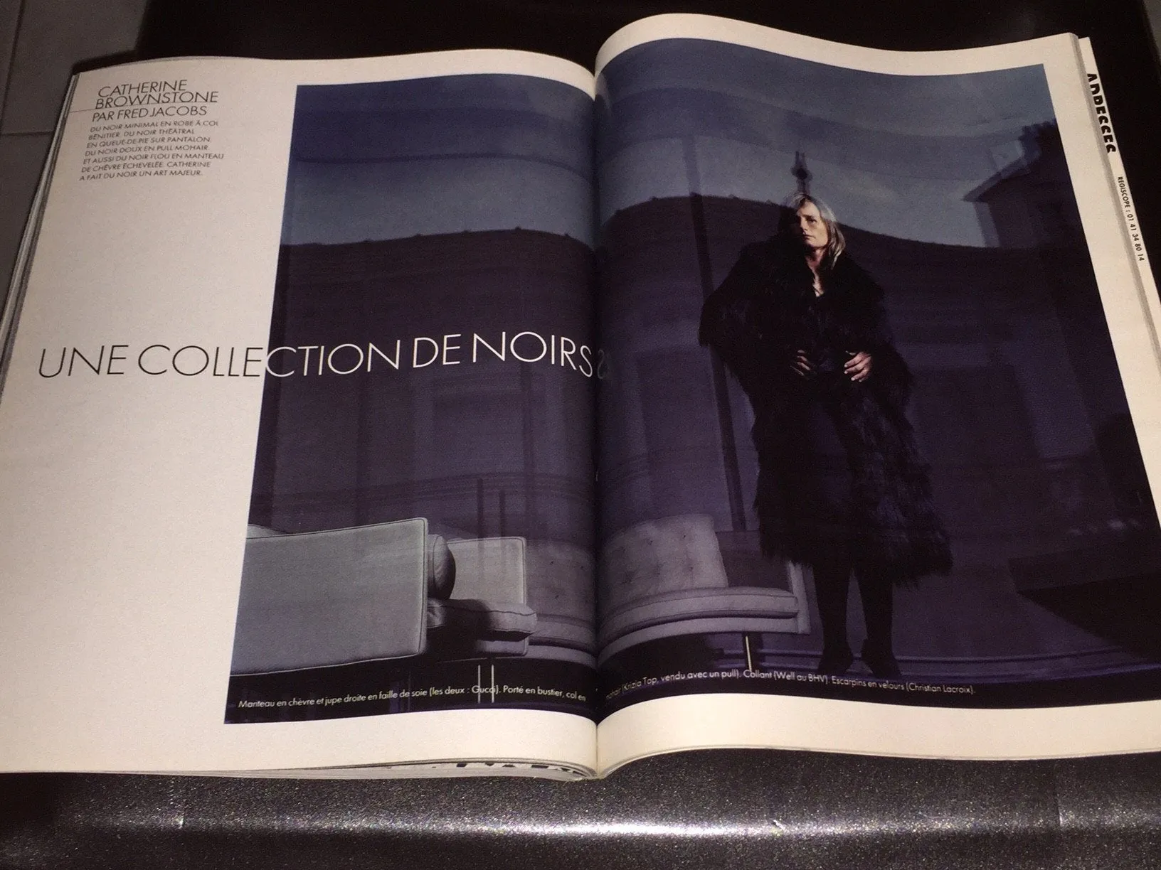 ELLE Magazine France September 2001 AUDREY MARNAY Olympia Le Tan JANE BIRKIN Anna Mouglalis
