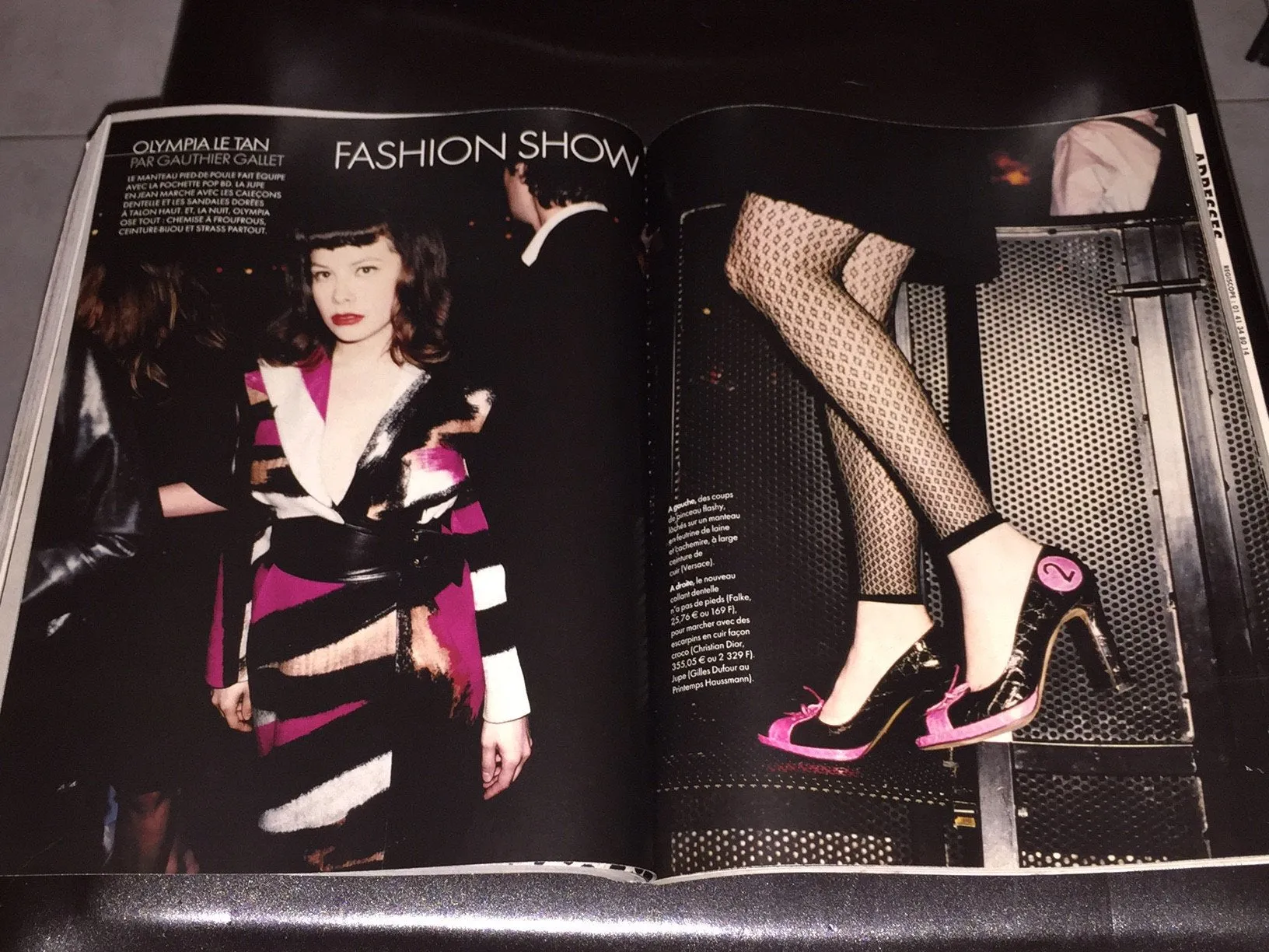 ELLE Magazine France September 2001 AUDREY MARNAY Olympia Le Tan JANE BIRKIN Anna Mouglalis