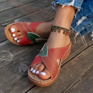 Eloina - Comfort Wedge Heel Sandal