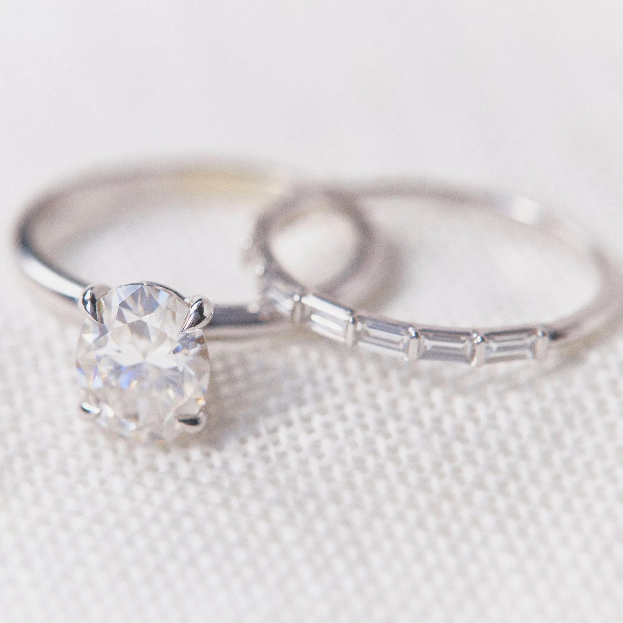 Emma Baguette Diamond Band