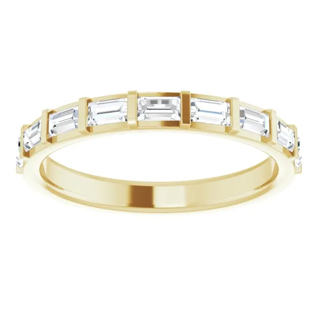 Emma Baguette Diamond Band