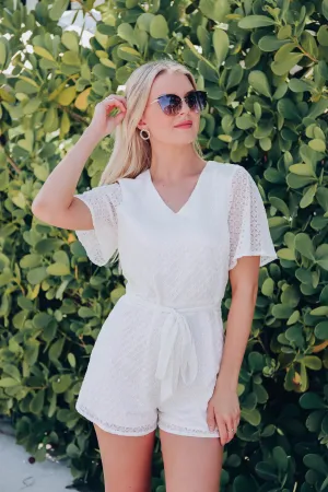 Enchanting Lace Romper