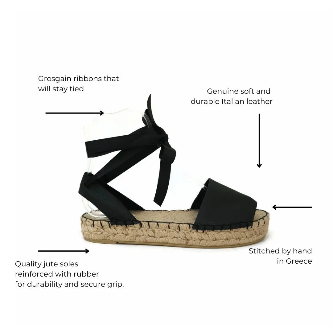 Essential Espadrilles Sandals - Nude - Double Sole