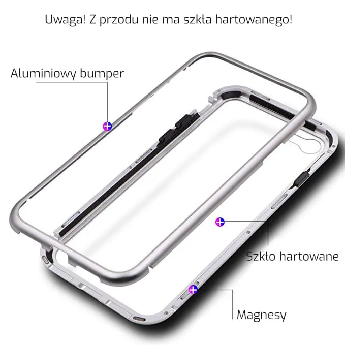 Etui Magneto Classic - iPhone 6 / 6s - Czarny