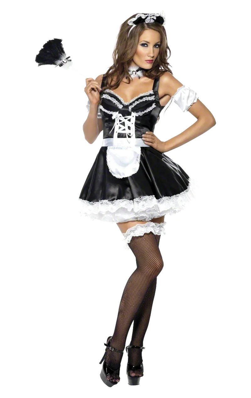 Fever Flirty French Maid Costume