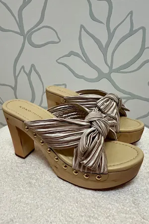 FINAL SALE: Koko Palenki Jana Sandal in Champagne