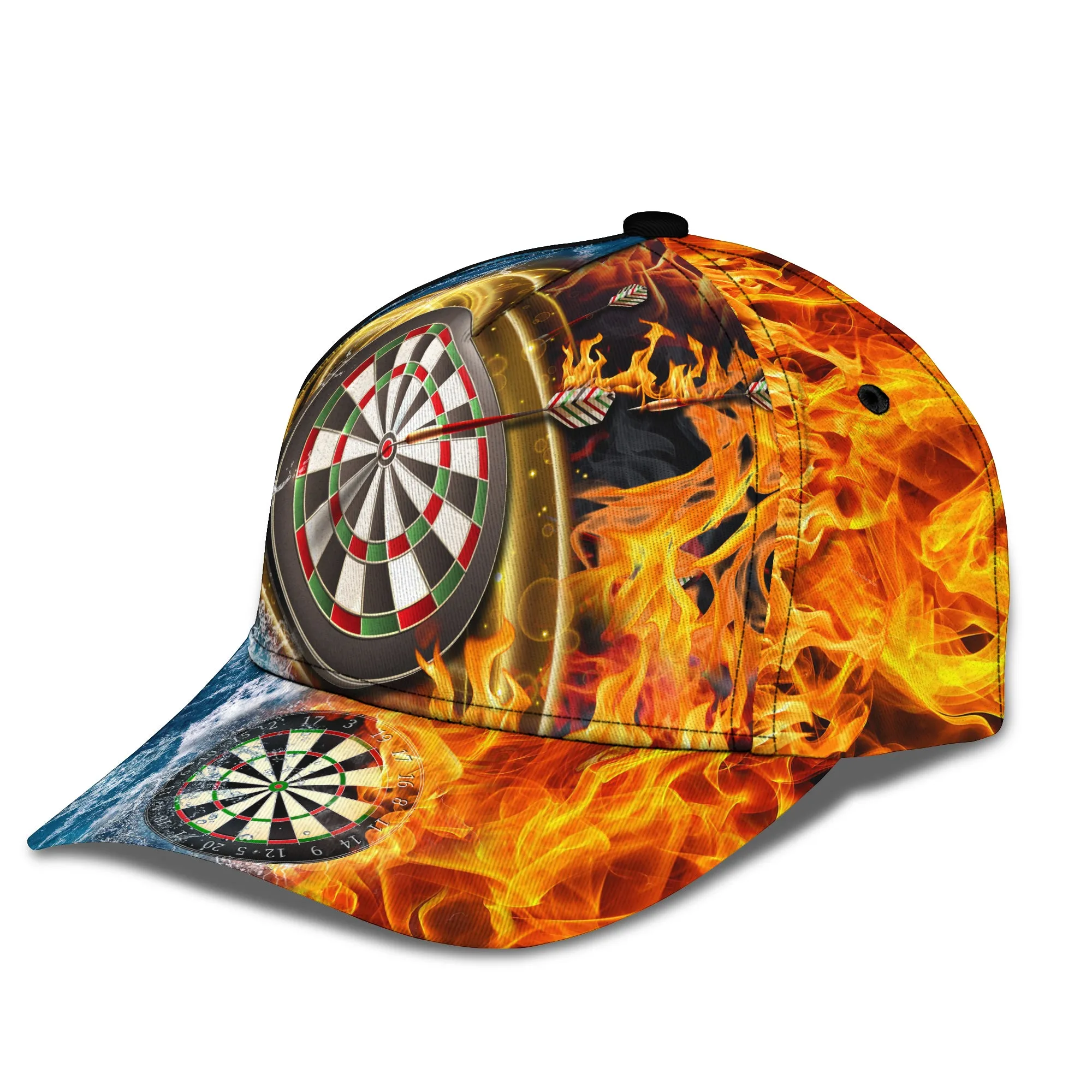 Fire and Water Darts Baseball Classic Cap