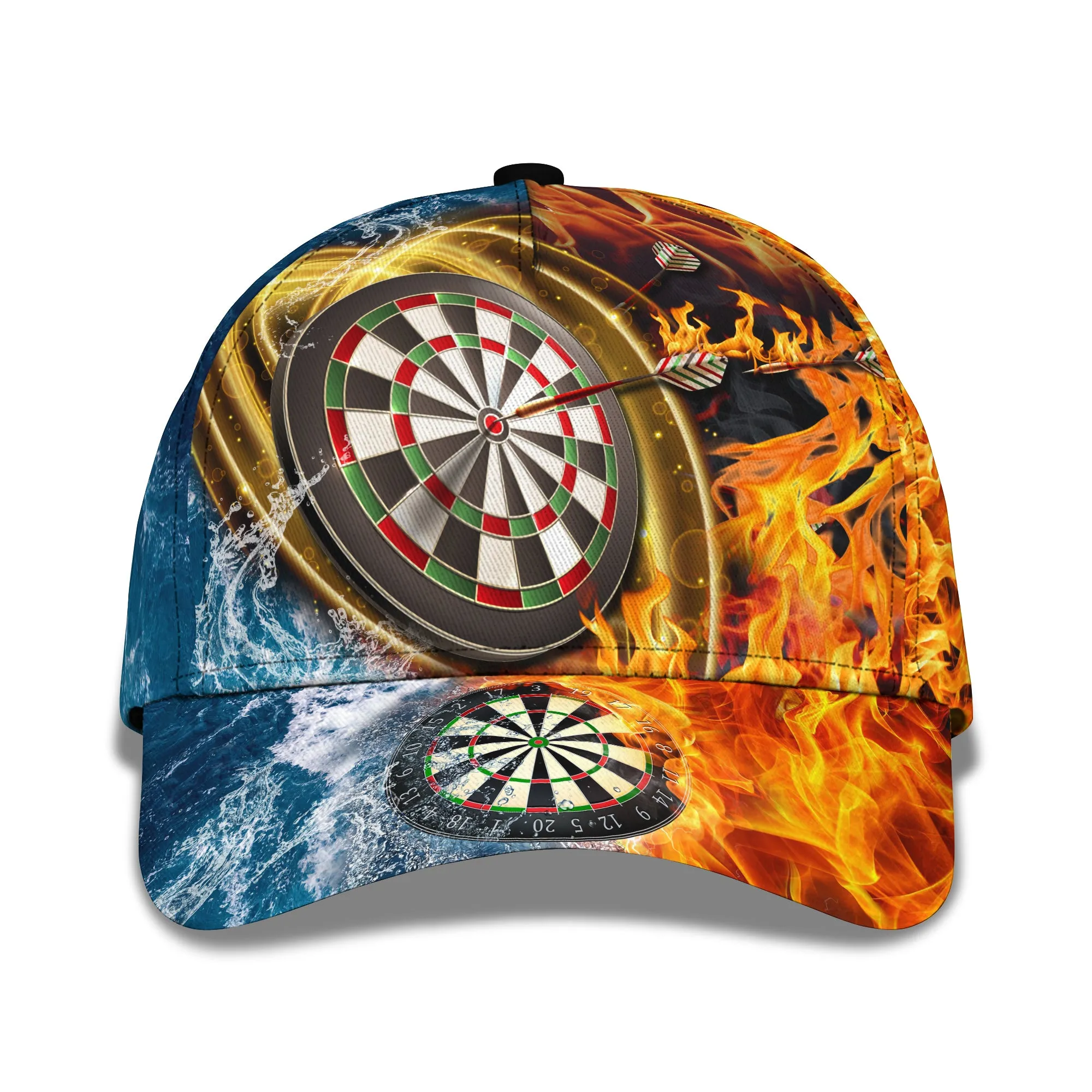Fire and Water Darts Baseball Classic Cap
