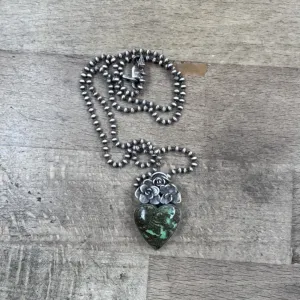 Flora Heart Necklace