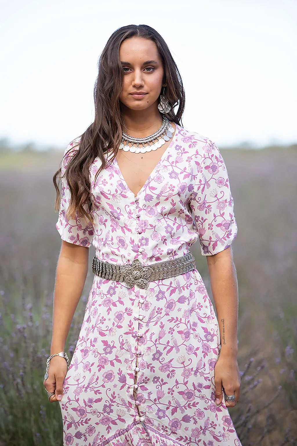 Florence Maxi Dress Rosette
