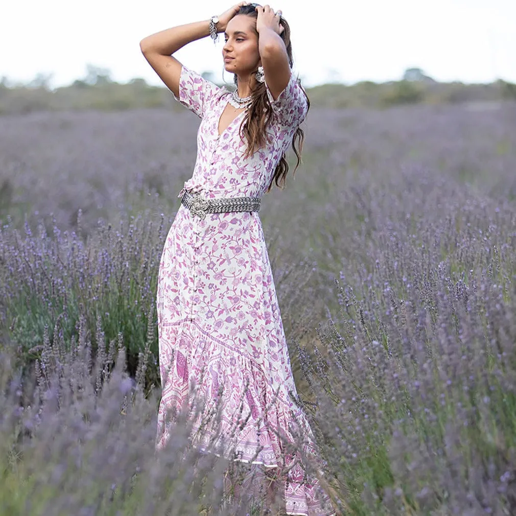 Florence Maxi Dress Rosette