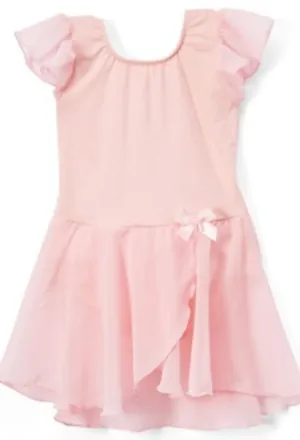 Flutter Sleeve Dance Dress