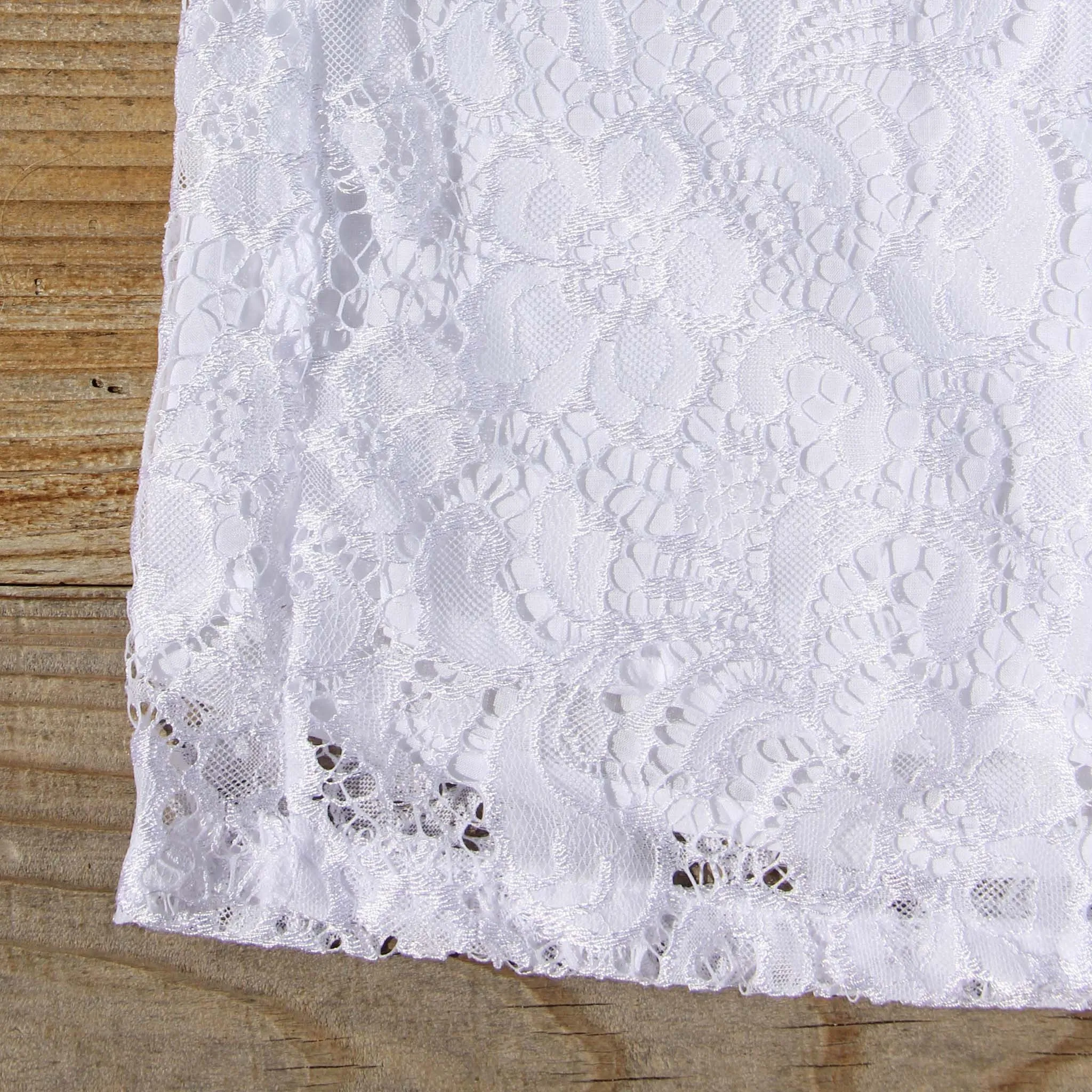Fortunate Lace Pants in White