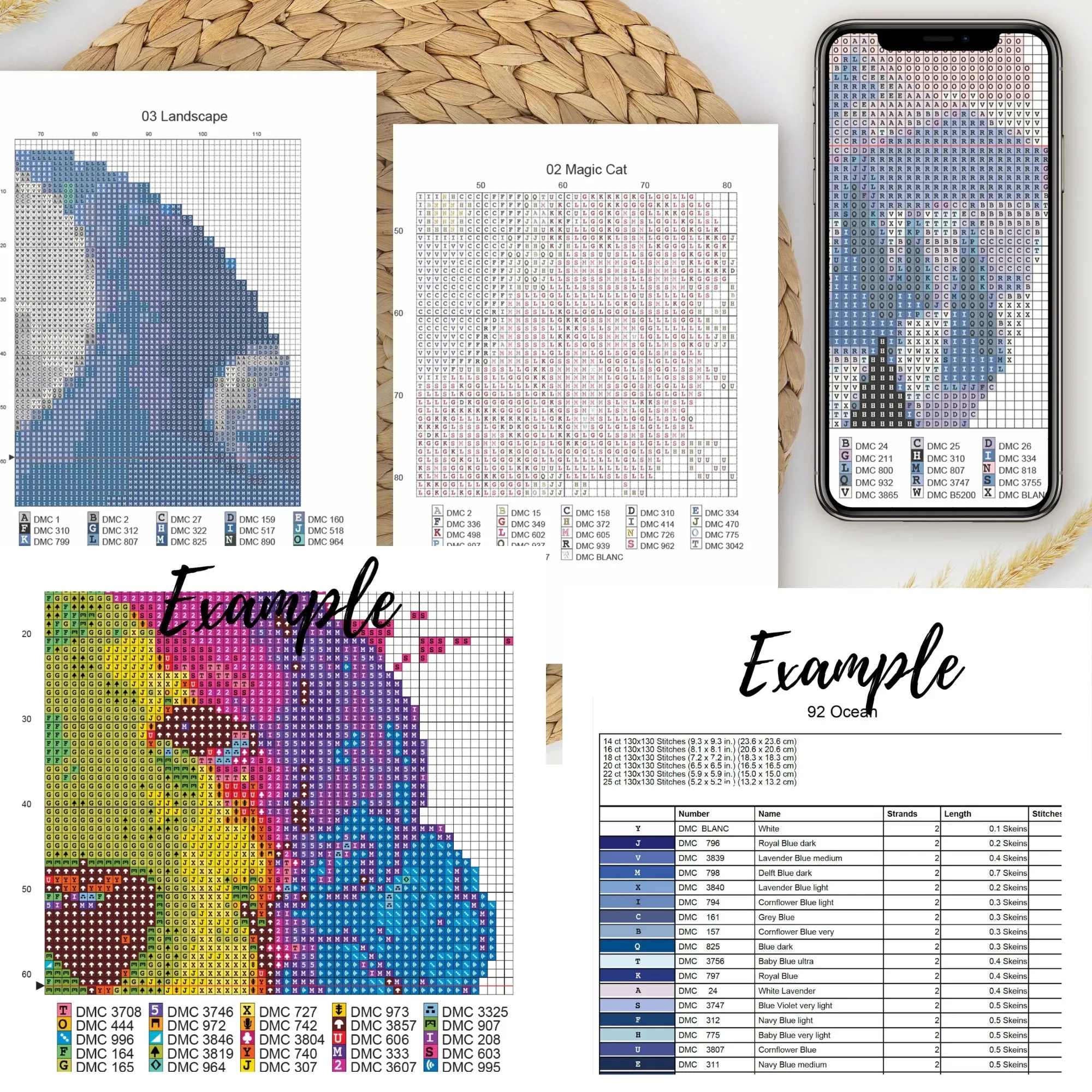 French Cross Stitch Pattern #1763